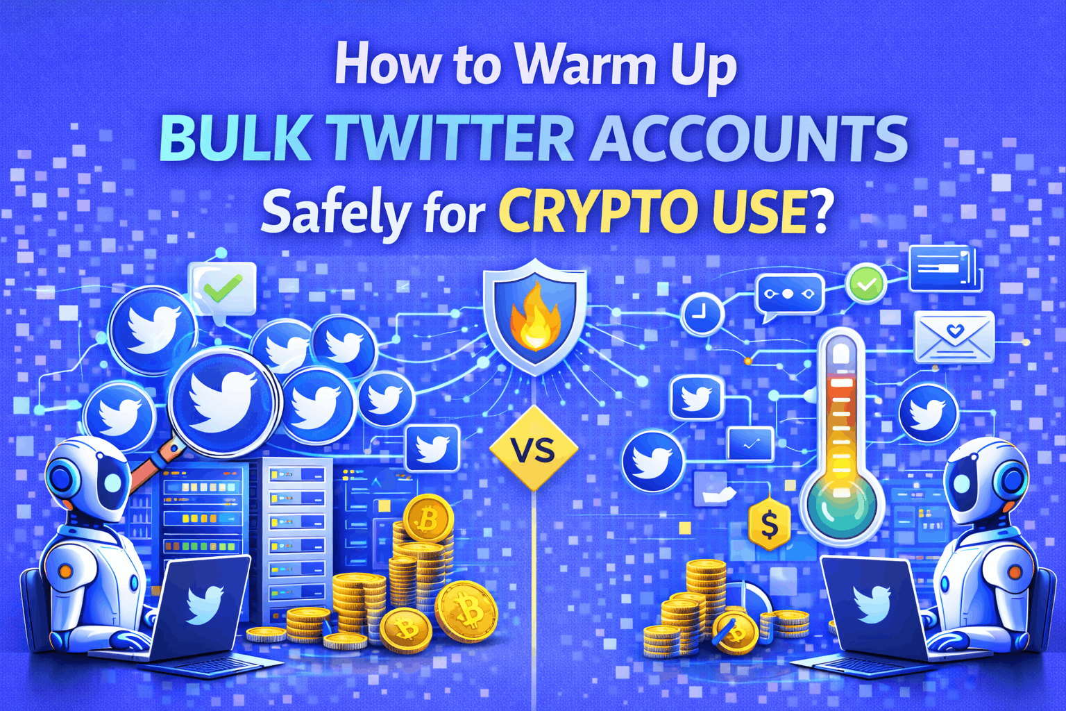 Warm Up Bulk Twitter Accounts Safely for Crypto Use