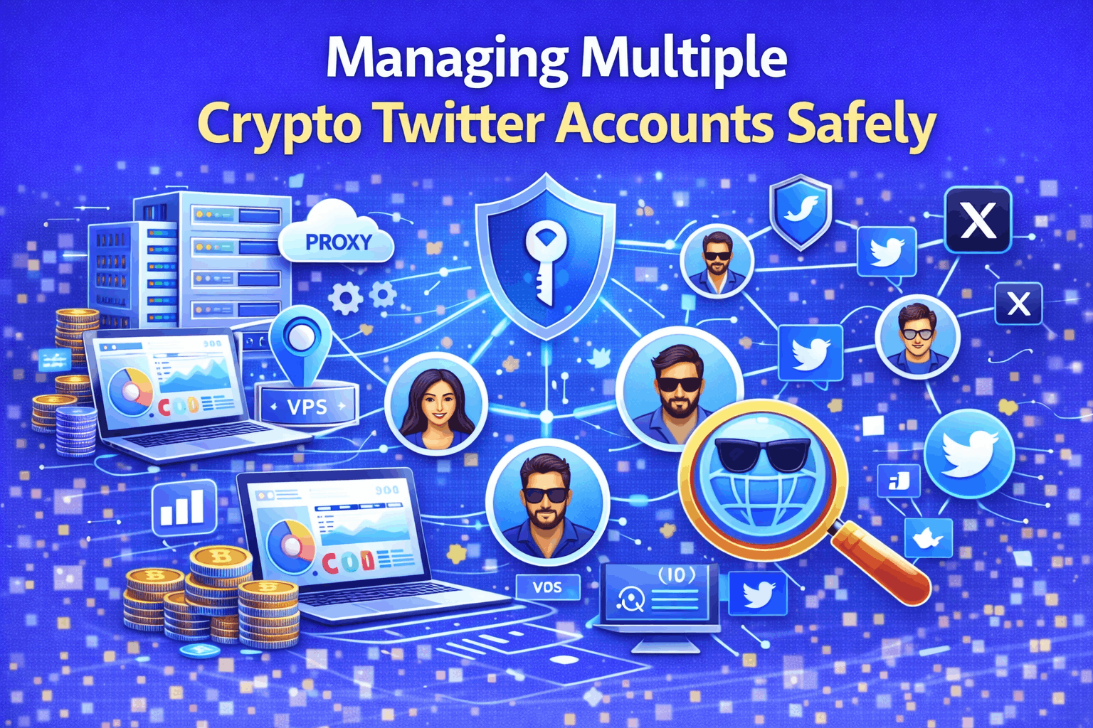 Managing a Crypto Twitter Farm Without Getting Banned