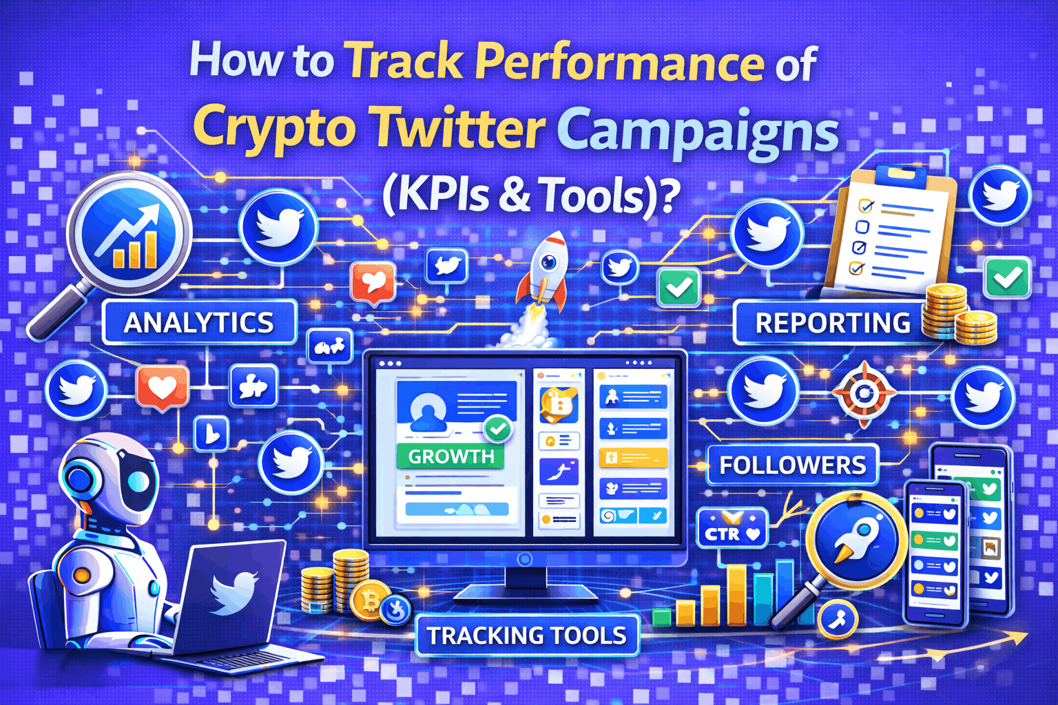 Track Performance of Crypto Twitter Campaigns