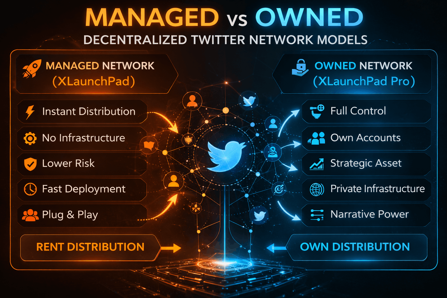 Managed vs Owned Network