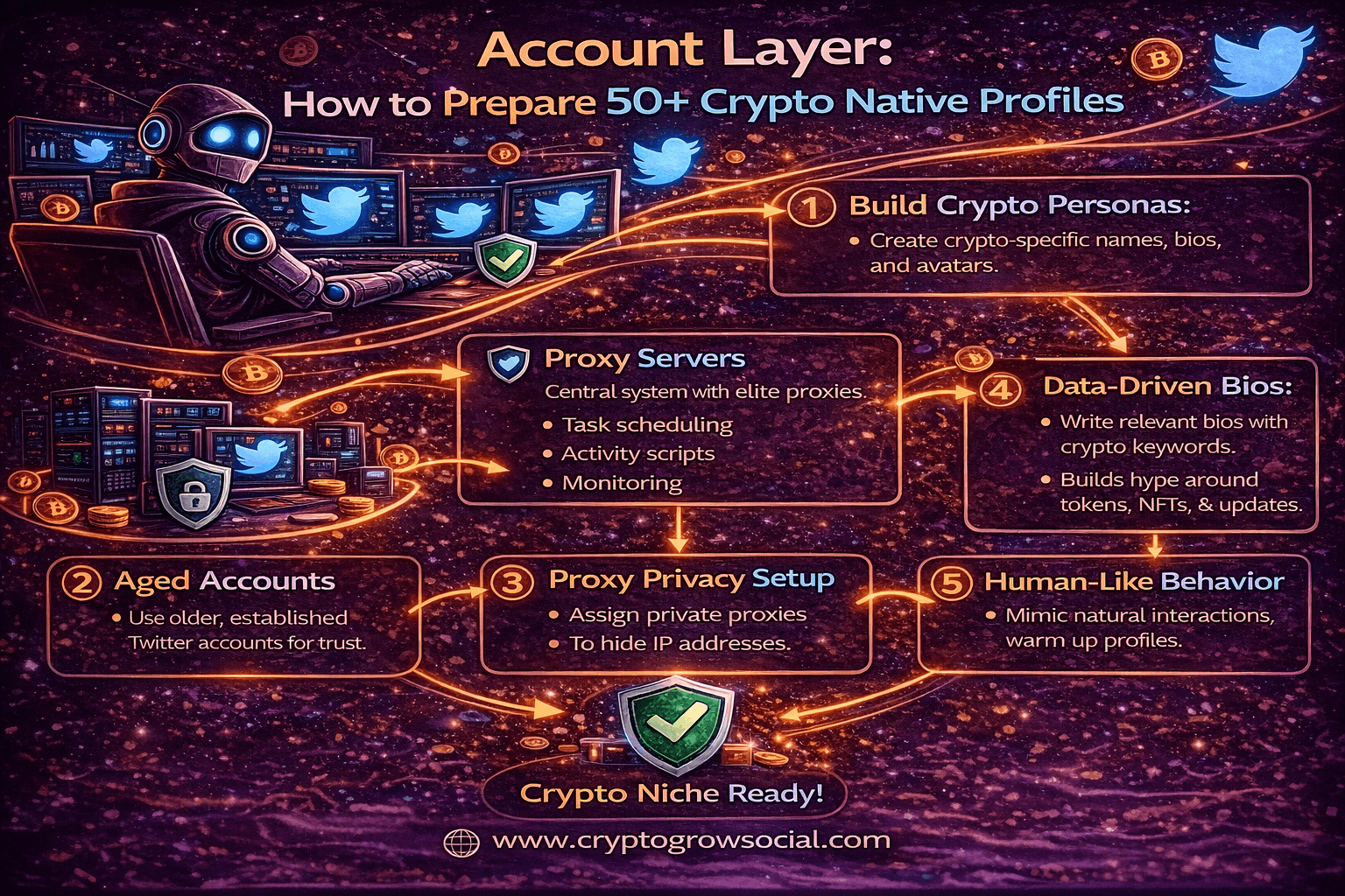 Account Layer How to Prepare 50+ Crypto Native Profiles