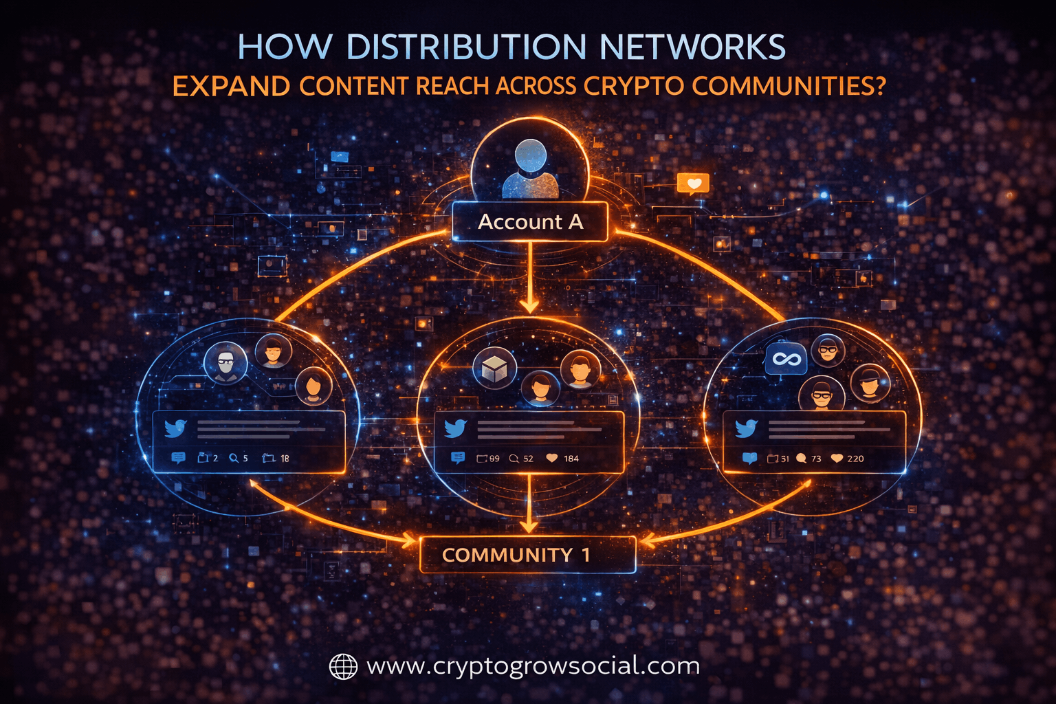 How Distribution Networks Expand Content Reach Across Crypto Communities?