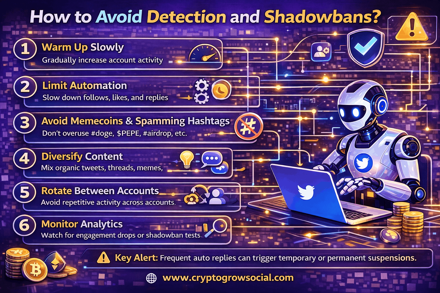 How to Avoid Detection and Shadowbans?