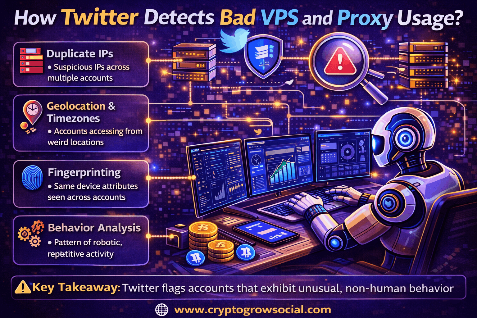 How Twitter Detects Bad VPS and Proxy Usage?