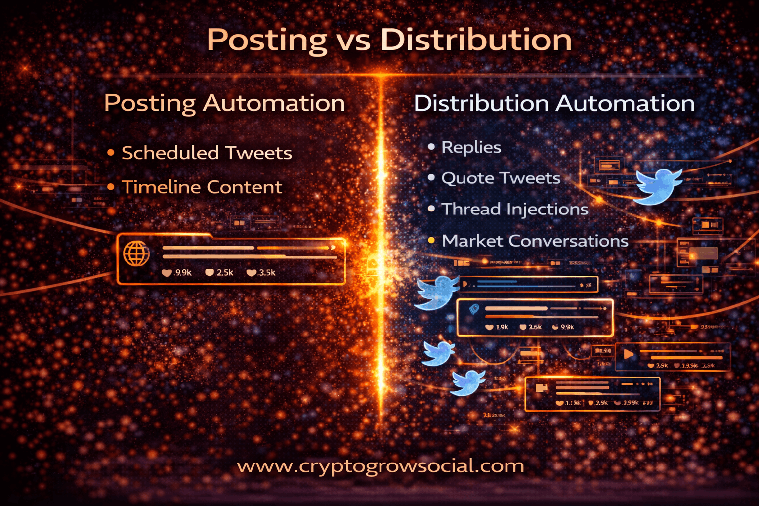 Posting vs Distribution