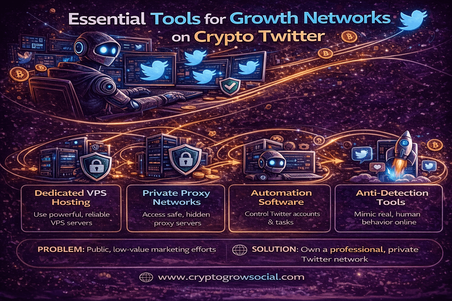 Tools Required to Build a Crypto Twitter Farm