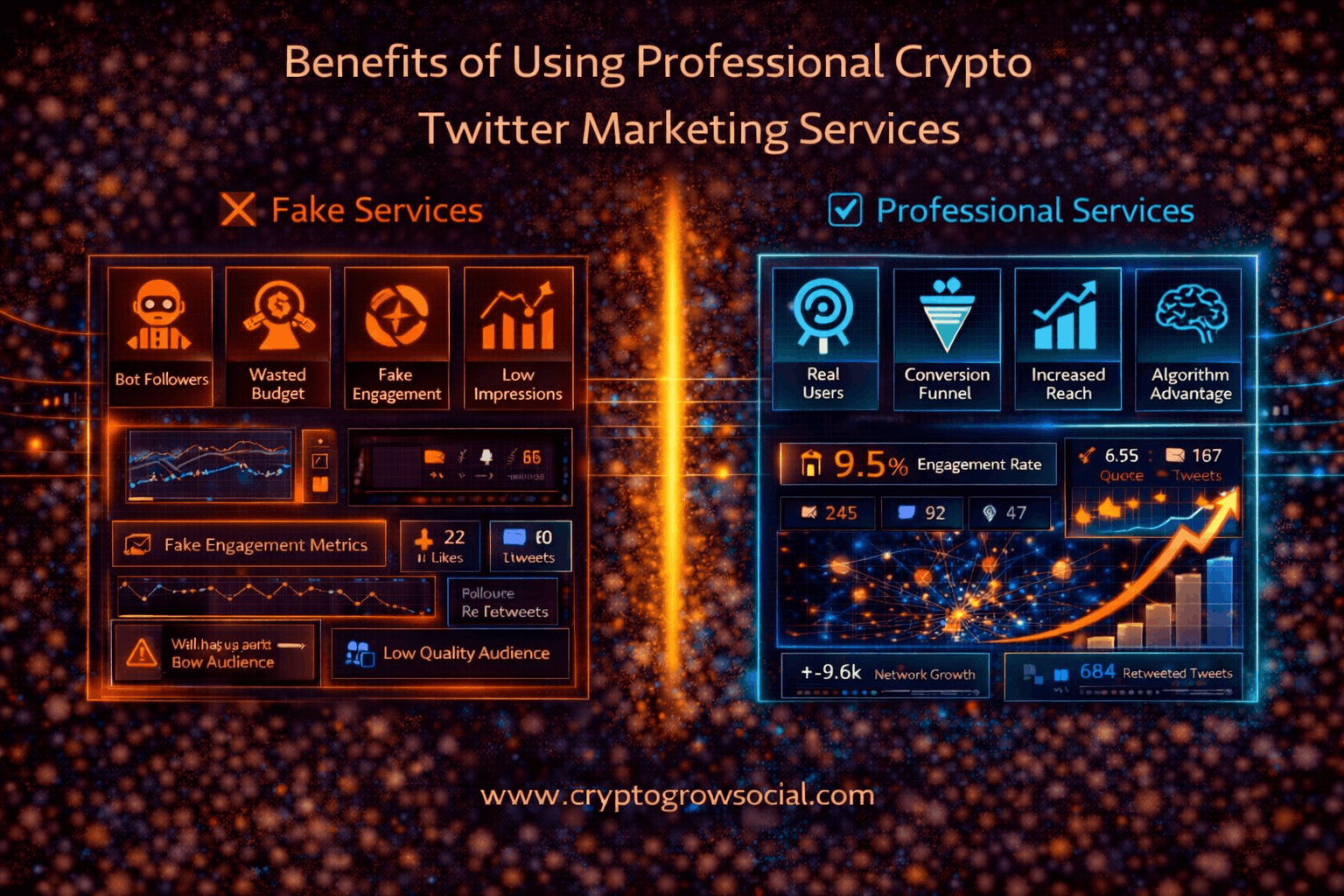 Benefits of Using Professional Crypto Twitter Marketing Services