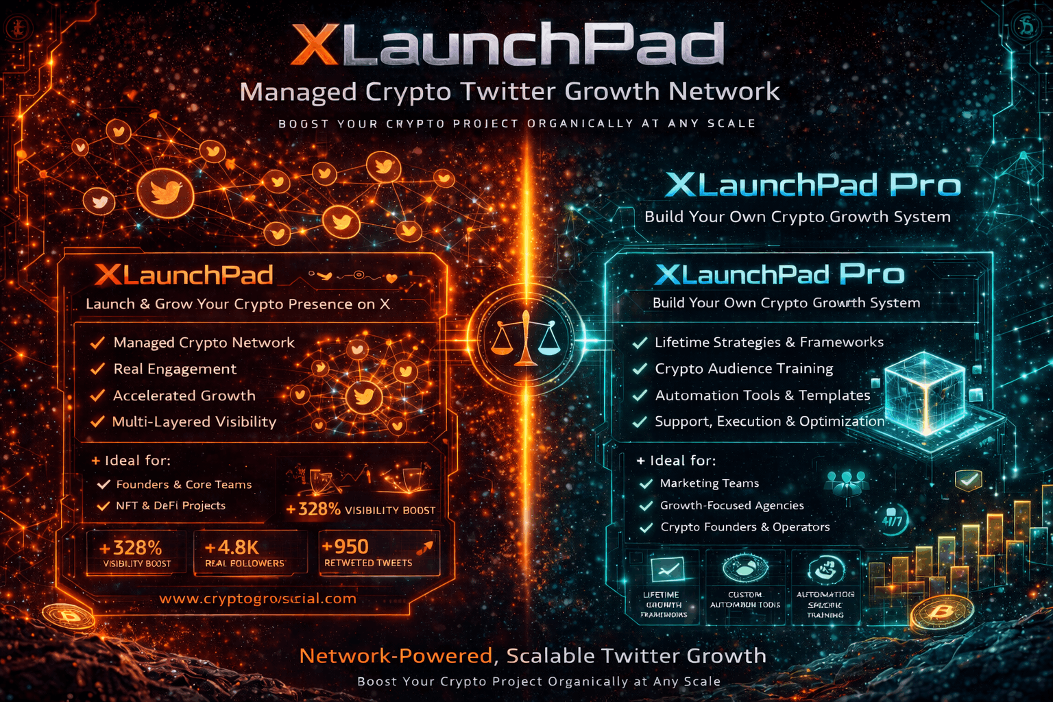 XLaunchPad Pro — Build Your Own Crypto Growth System