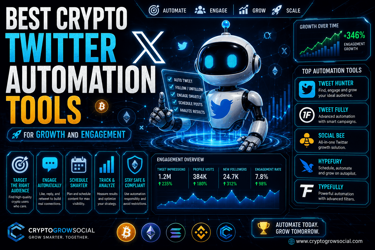 Best Crypto Twitter Automation Tools for Growth and Engagement
